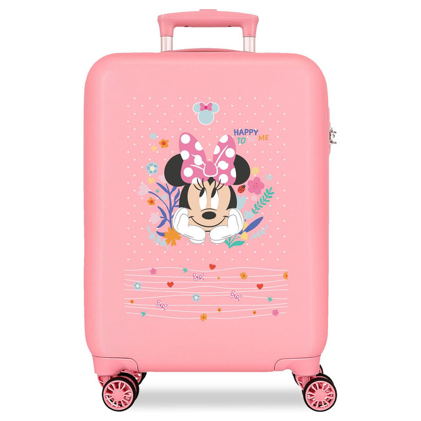 Maleta trolley ABS Happy To Be Me Minnie Disney 55cm