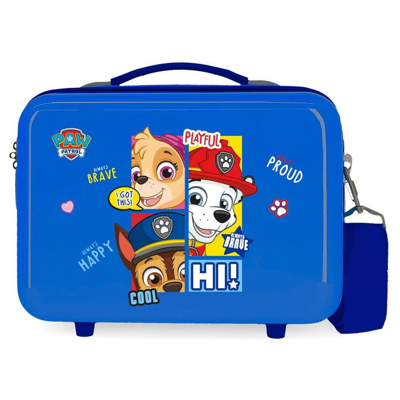 Neceser adaptable ABS Be Happy Patrulla Canina Paw Patrol 29cm