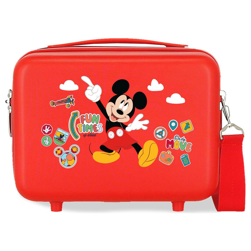 Neceser adaptable ABS Fun Times Mickey Disney 29cm