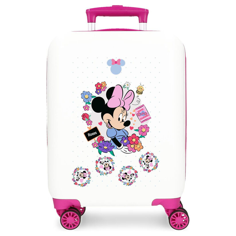 Maleta trolley ABS Flowers Minnie Disney 50cm