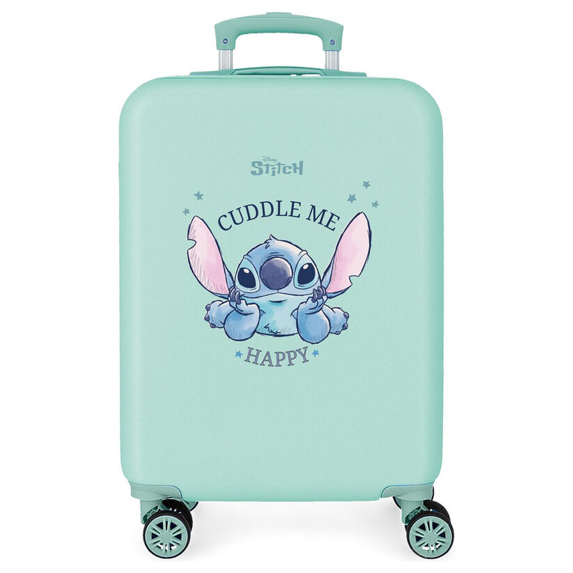 Maleta trolley ABS Cuddle Me Happy Stitch Disney 55cm