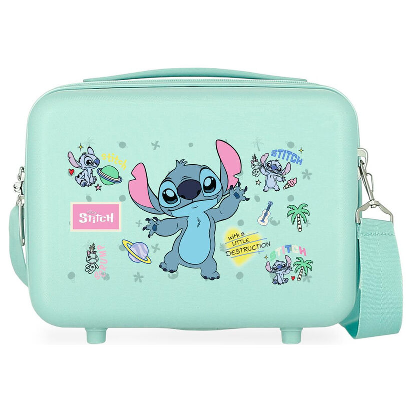 Neceser adaptable ABS Little Destrution Stitch Disney 29cm