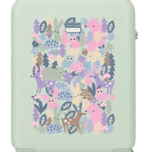 Maleta trolley ABS Forest Menta Movom 55cm