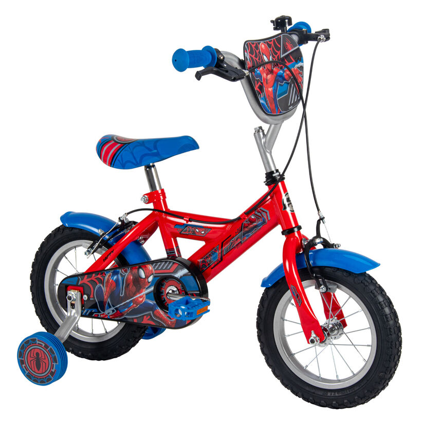 Bicicleta Huffy Spiderman Marvel 12 pulgadas