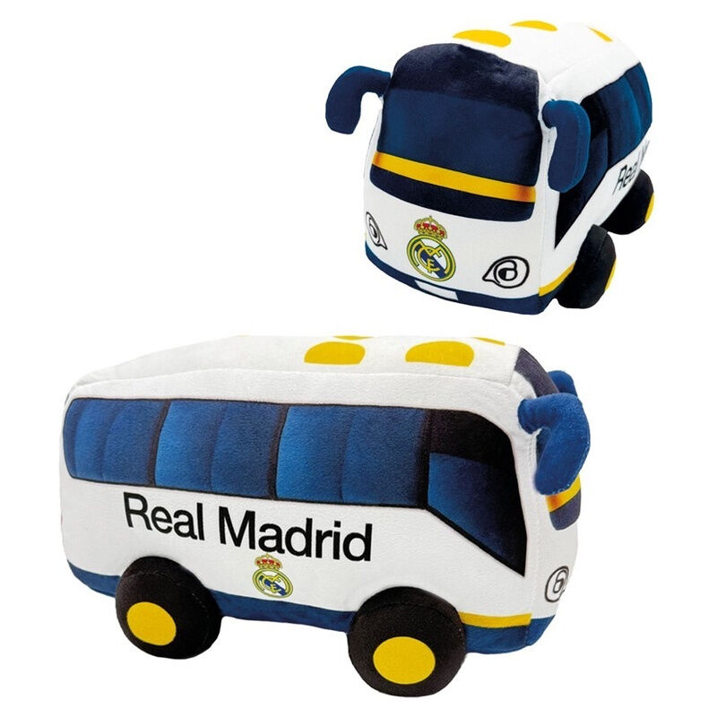 Peluche Autobus Real Madrid 20cm