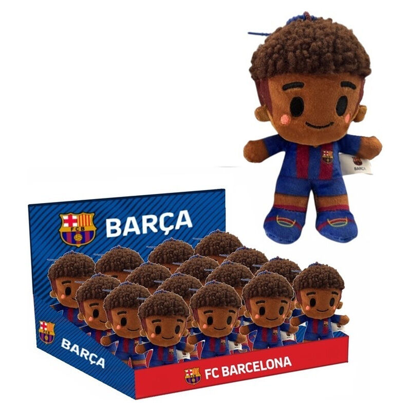 Peluche Chico FC Barcelona 12cm