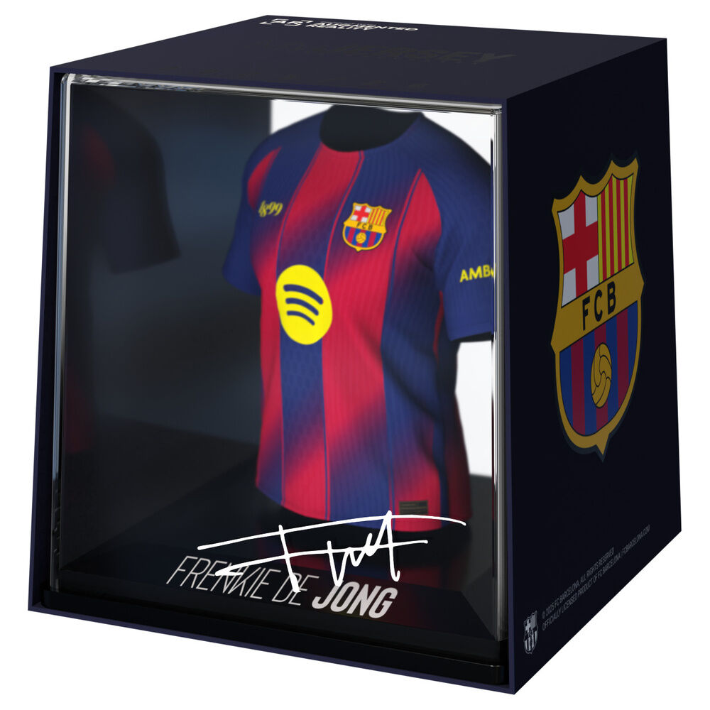 Figura Mini Camiseta Frenkie de Jong FC Barcelona