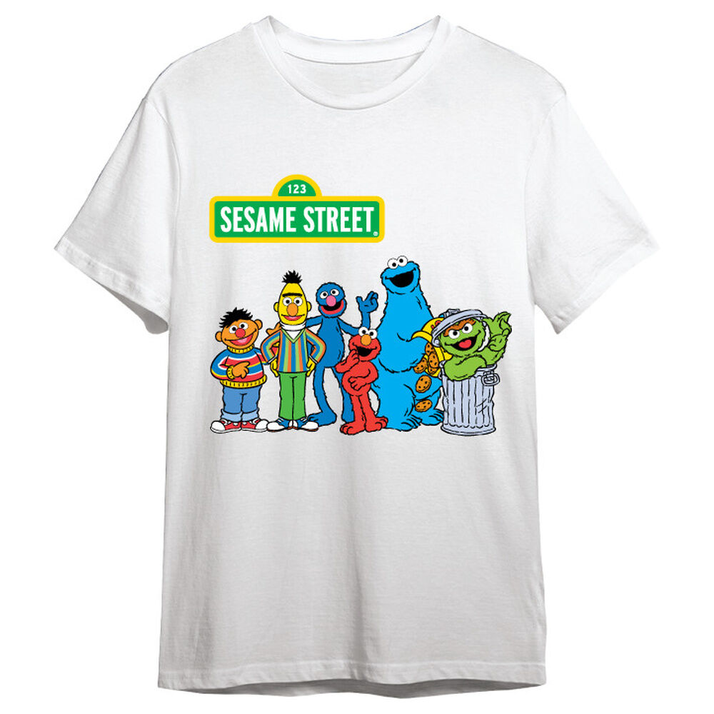 Camiseta Barrio Sesamo adulto