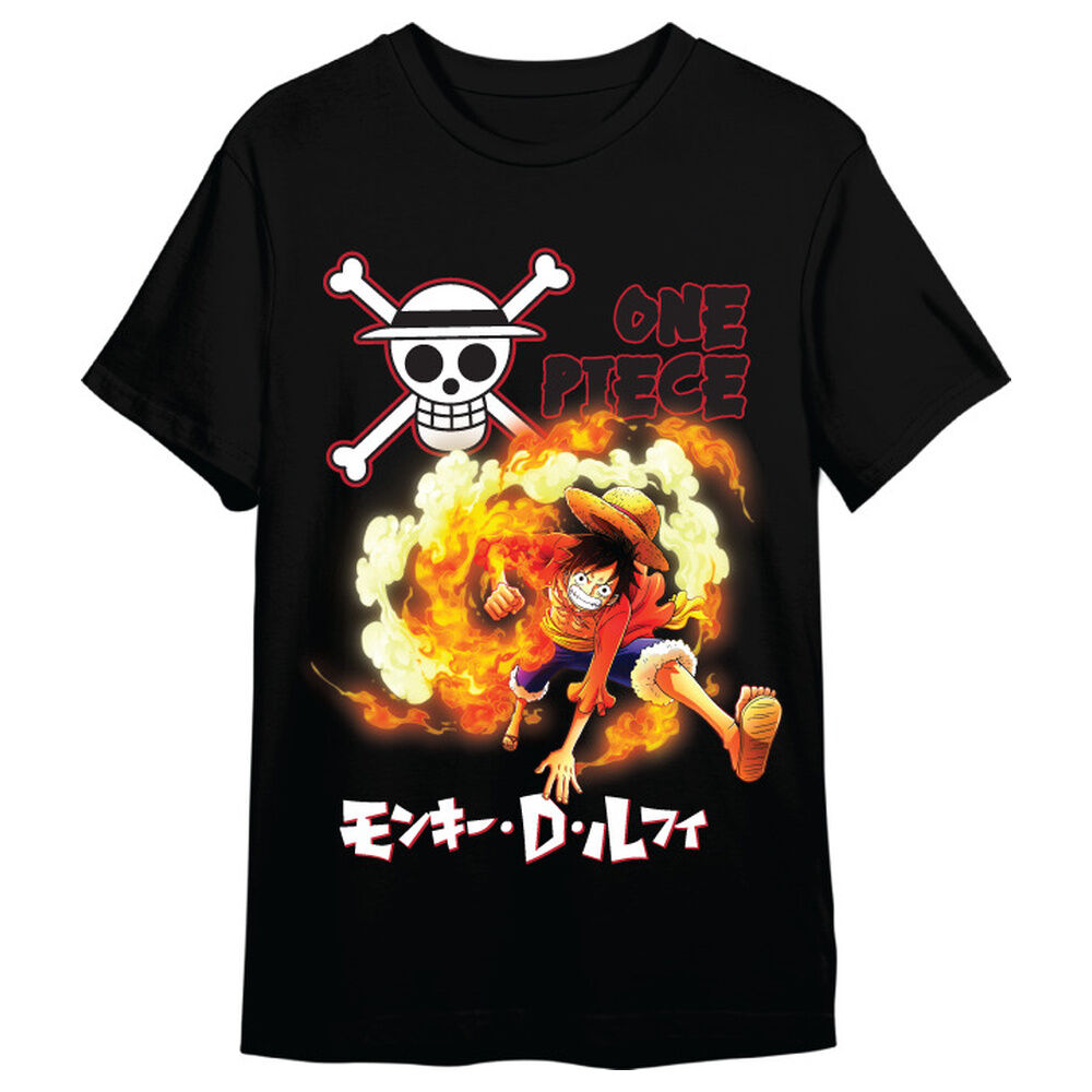 Camiseta Monkey D. Luffy Attack One Piece adulto