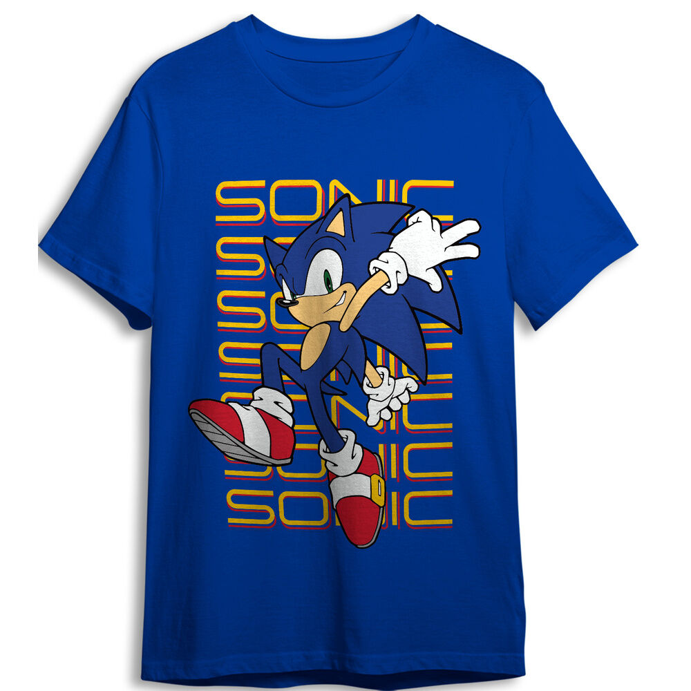 Camiseta Sonic the Hedgehog adulto