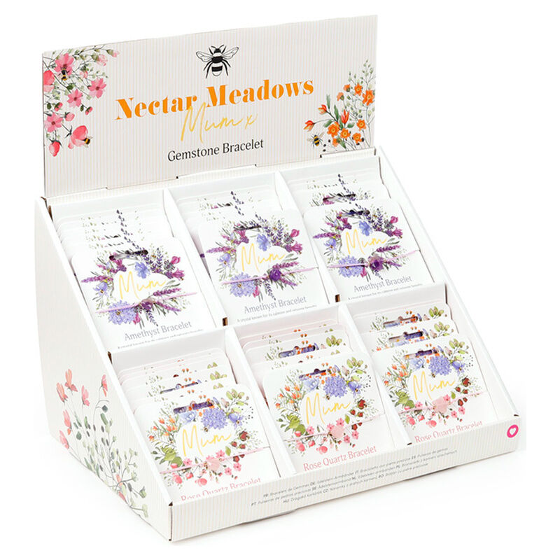 Pulsera Piedras Abejas y Néctar surtido