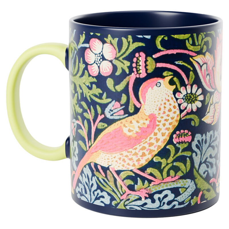 Taza Wiliam Morris pajaro 300ml