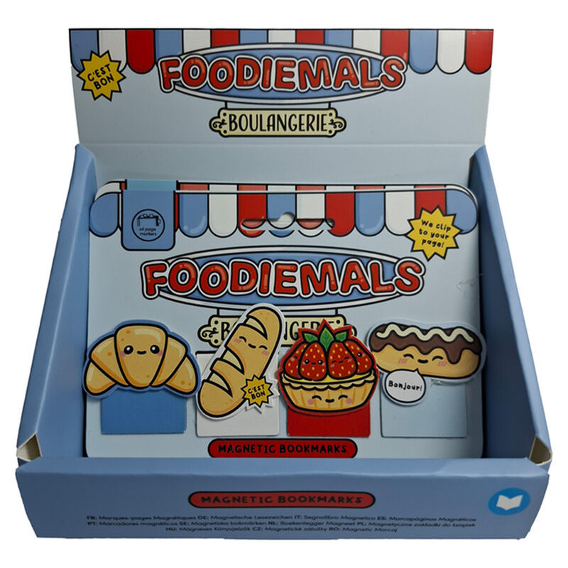 Set marcapaginas Magnéticos Panaderia