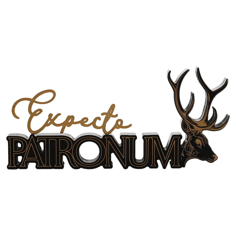 Letrero madera Patronum Harry Potter