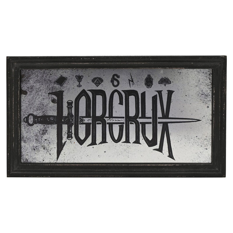 Placa espejo Horrocrux Dark Arts Harry Potter