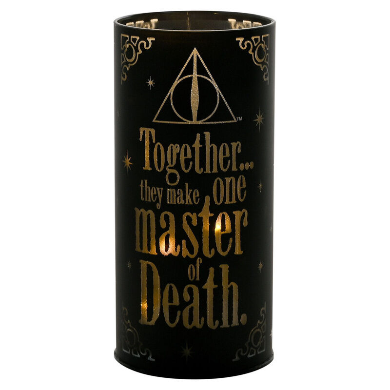 Tubo luminoso Reliquias de la Muerte Dark Arts Harry Potter