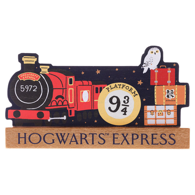 Placa repisa Hogwarts Express Harry Potter