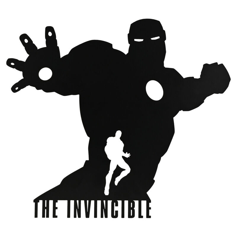 Placa pared Iron Man Vengadores Avengers Marvel