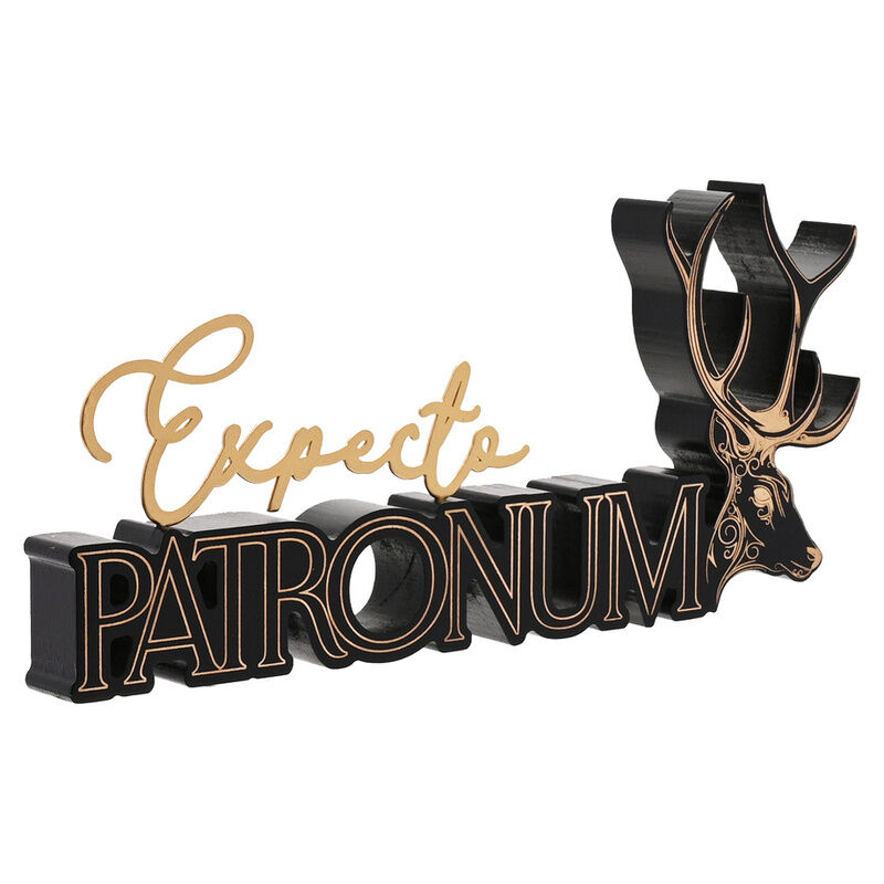 Letrero madera Patronum Harry Potter