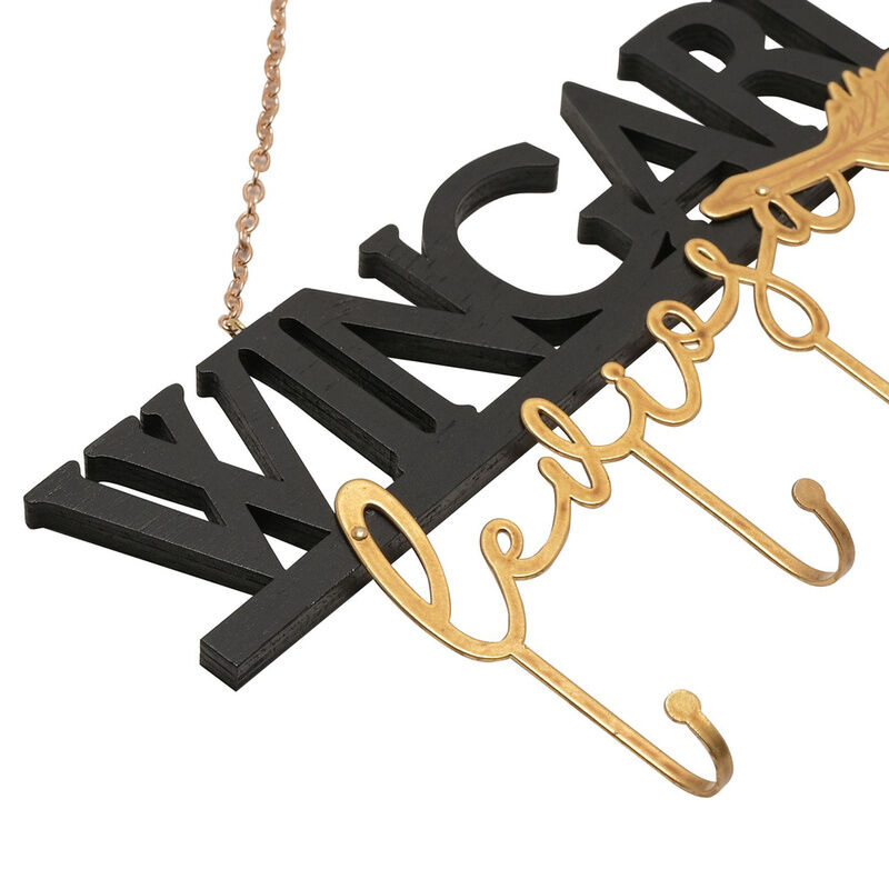 Letrero madera Wingardium Harry Potter