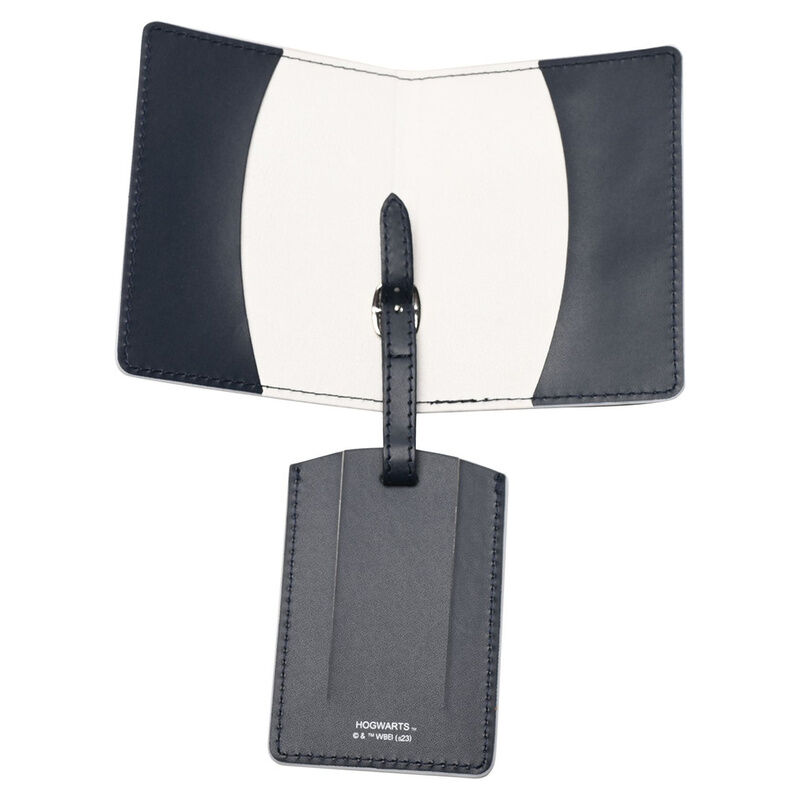 Portapasaportes + etiqueta equipaje Ravenclaw Harry Potter