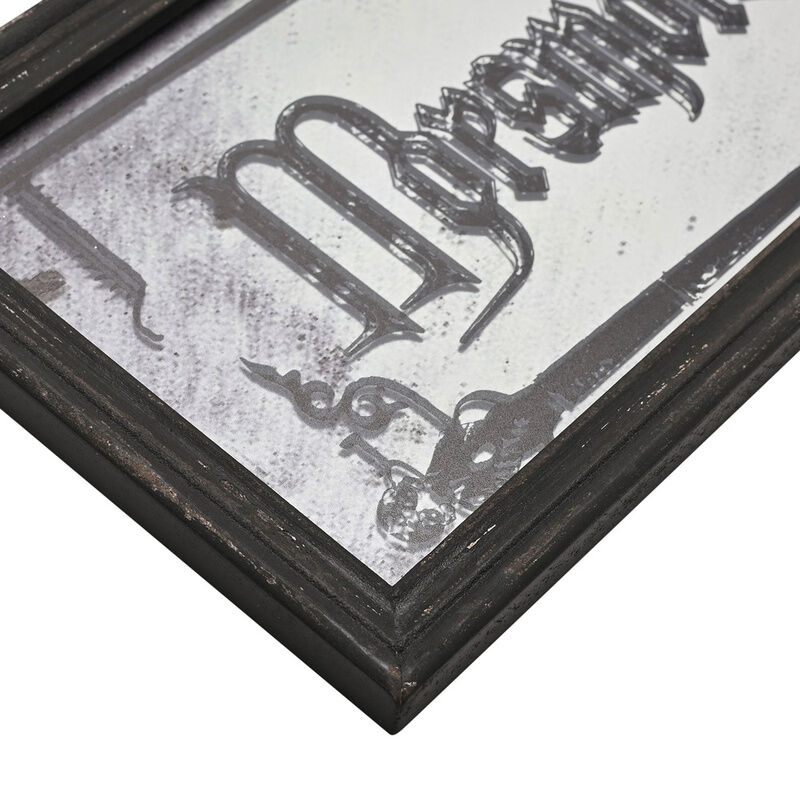 Placa Espejo Marca Tenebrosa Dark Arts Harry Potter