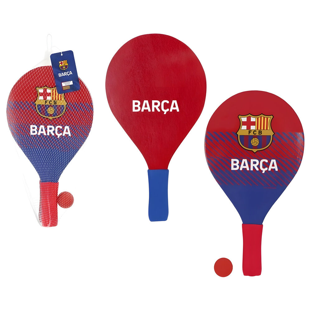 Set palas playa F.C. Barcelona