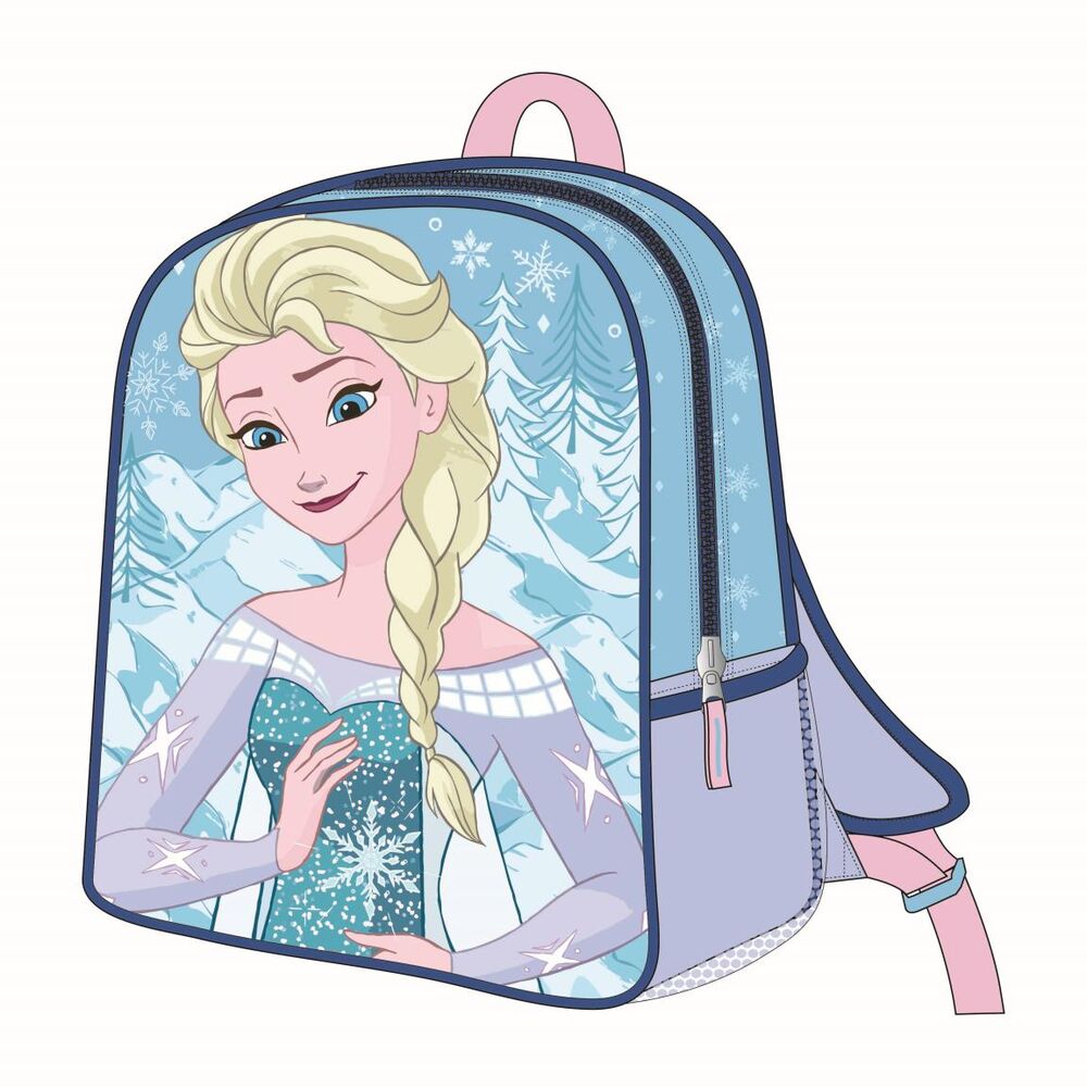 Mochila 3D Elsa Frozen Disney 30cm