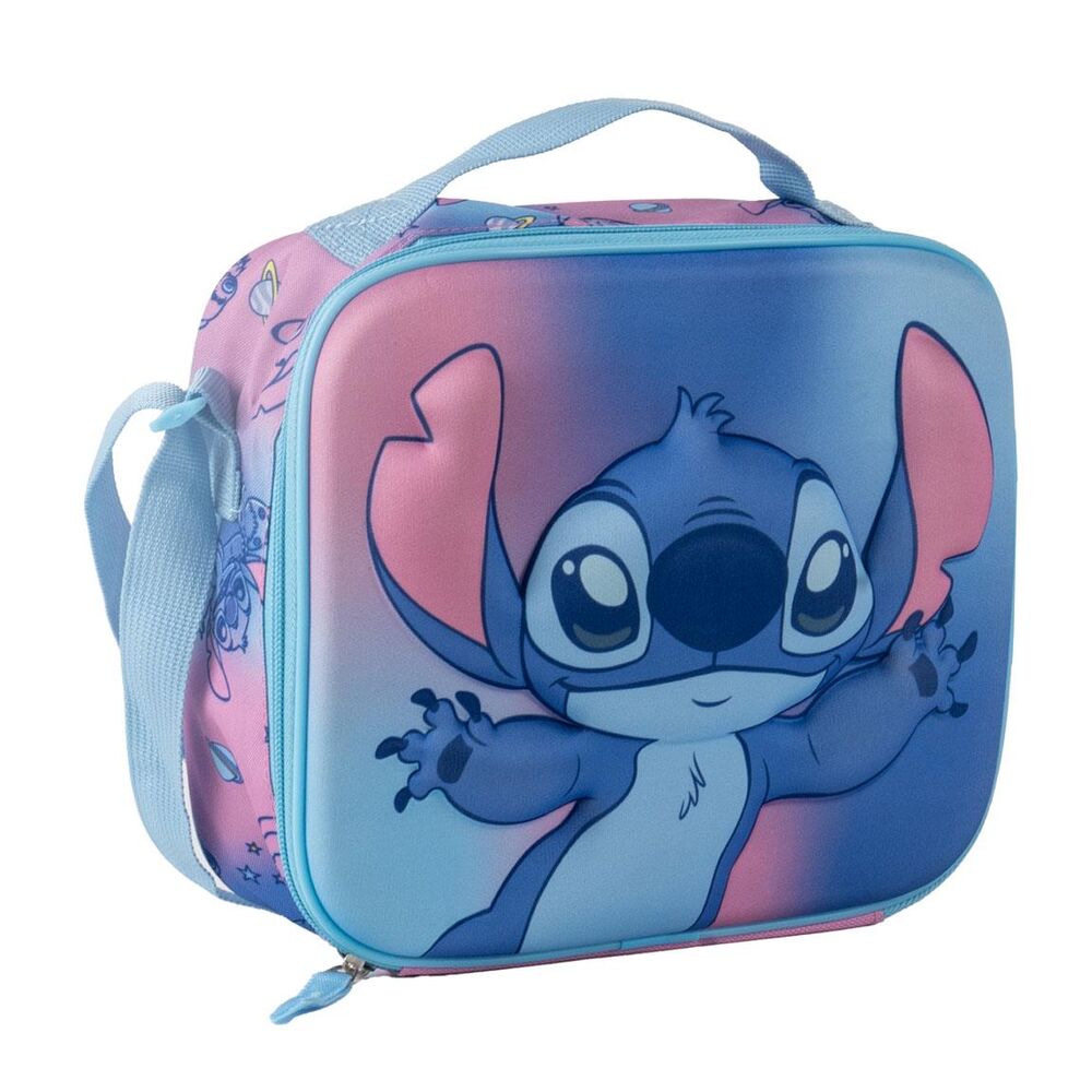 Bolsa portameriendas 3D Stitch Disney