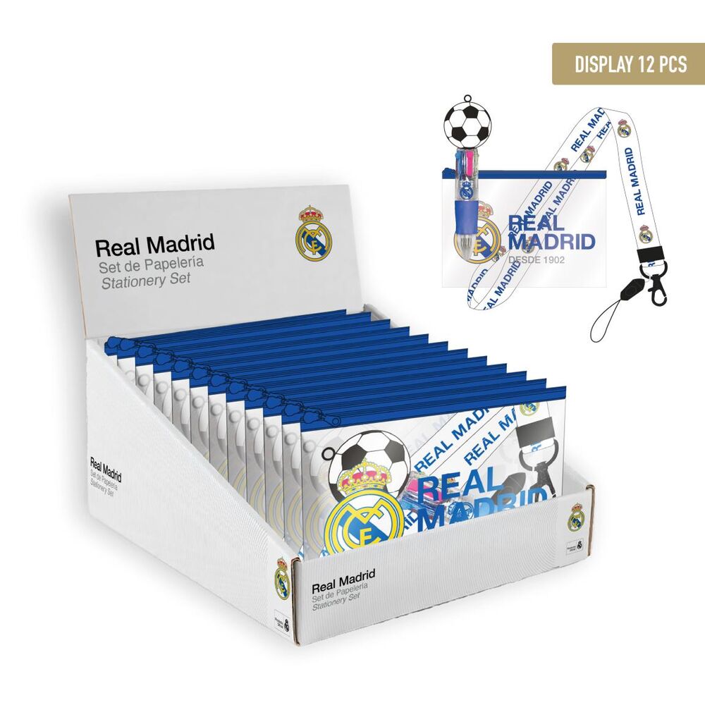 Set papeleria Real Madrid