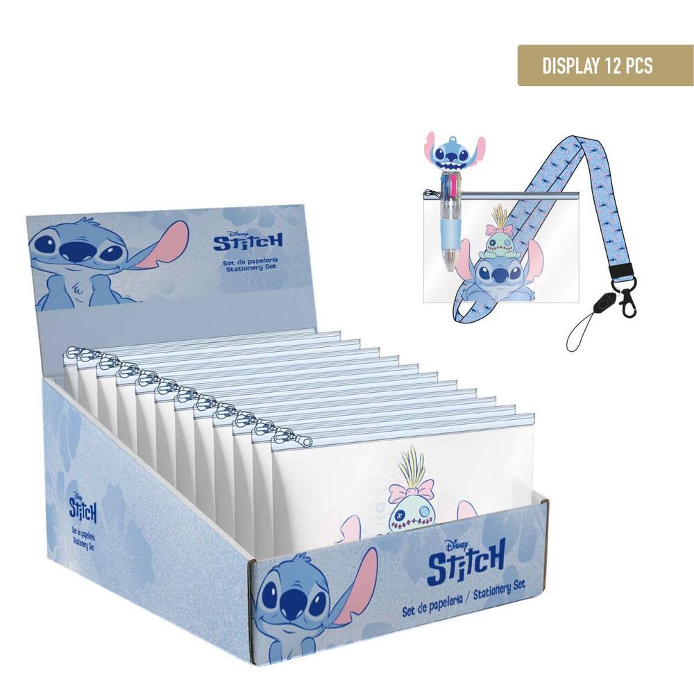 Set papeleria Stitch Disney