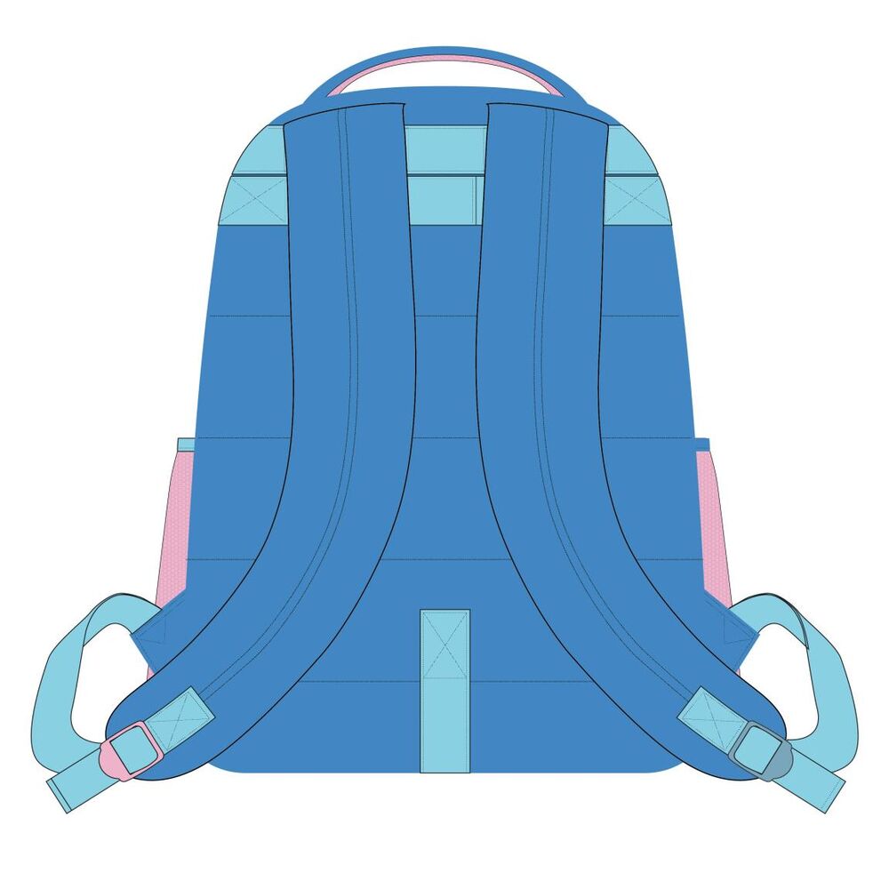 Mochila Stitch Disney 42cm adaptable