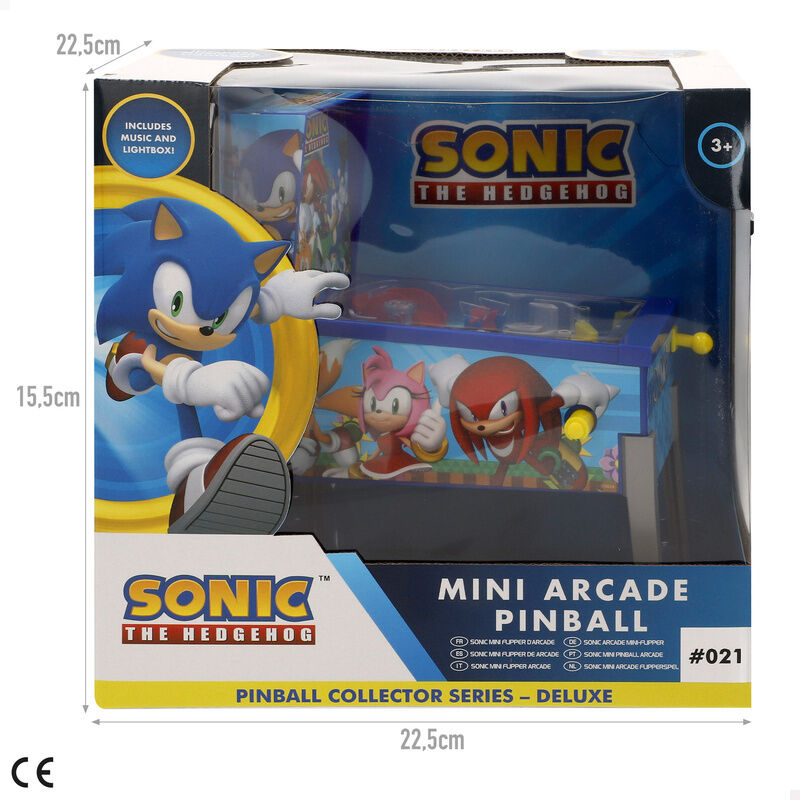 Mini Arcade Pinball Sonic the Hedgehog