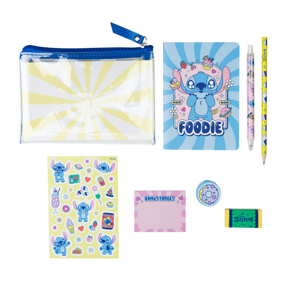 Set papeleria Stitch Disney