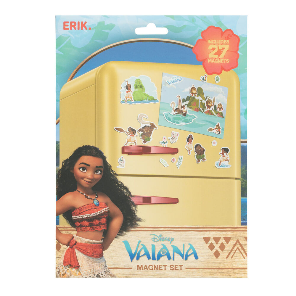 Set imanes troquelados Vaiana Moana Disney