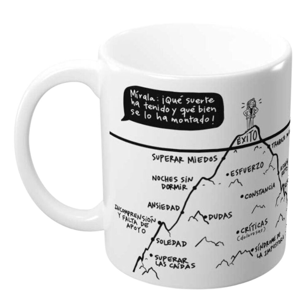 Taza Tener Exito Pedrita Parker