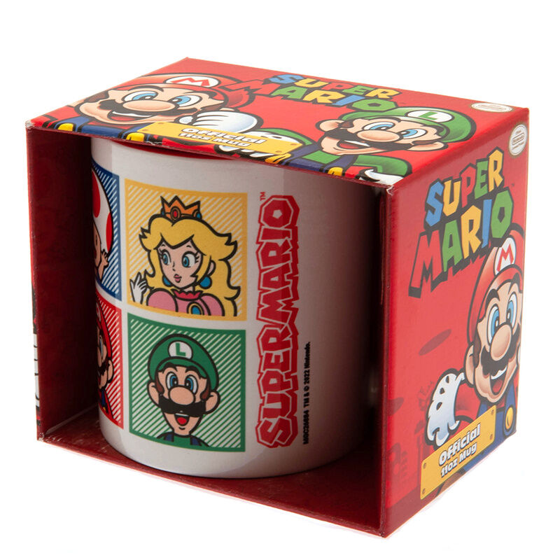 Taza Personajes Super Mario 325ml