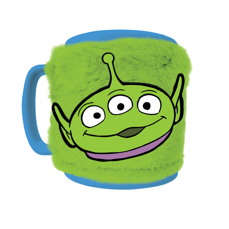 Taza funda de peluche Alien Toy Story Disney 440ml