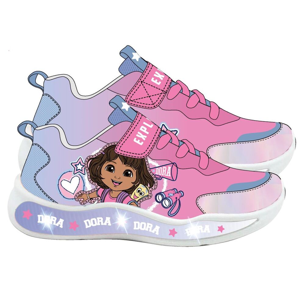 Deportivas Dora la Exploradora luces