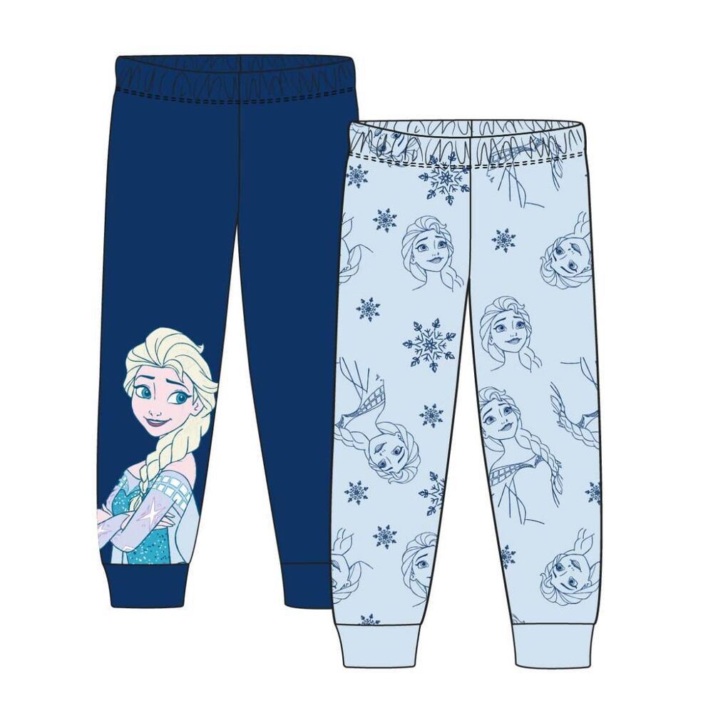 Set 2 pantalones Frozen Disney surtido