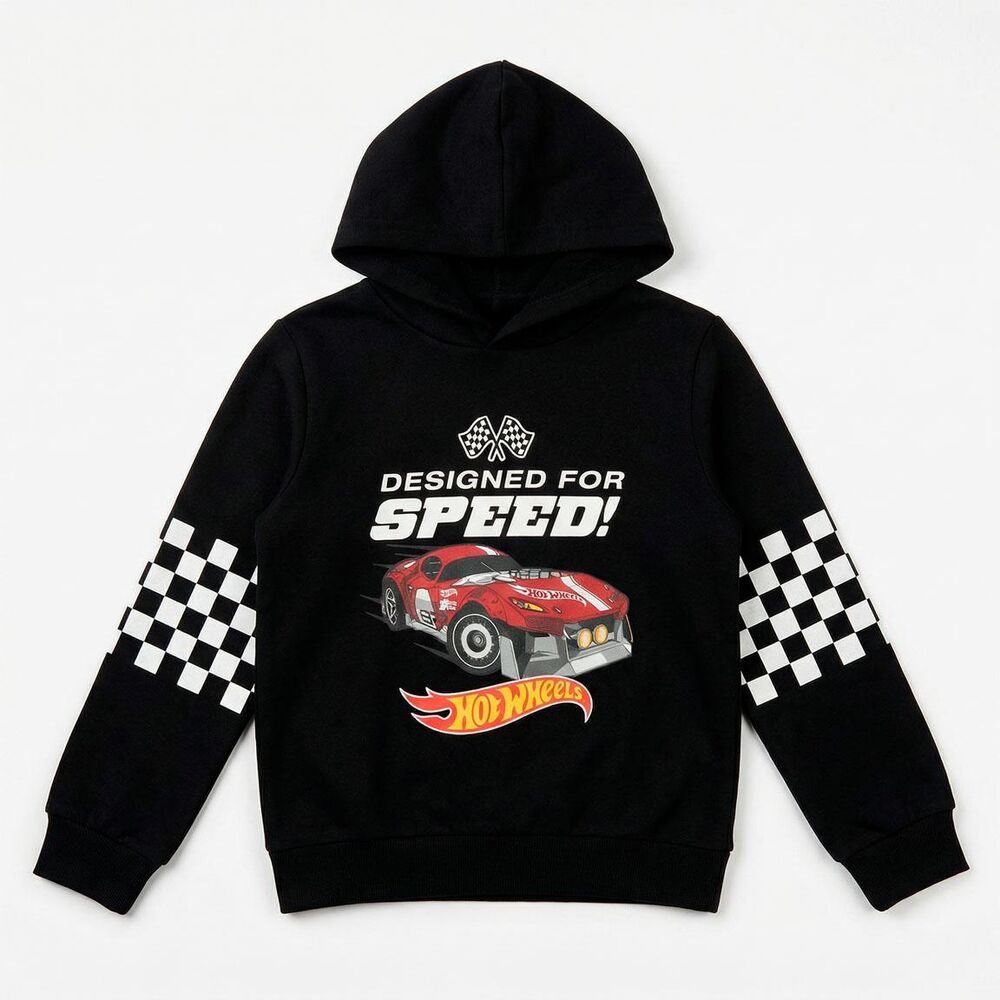 Sudadera capucha Hot Wheels