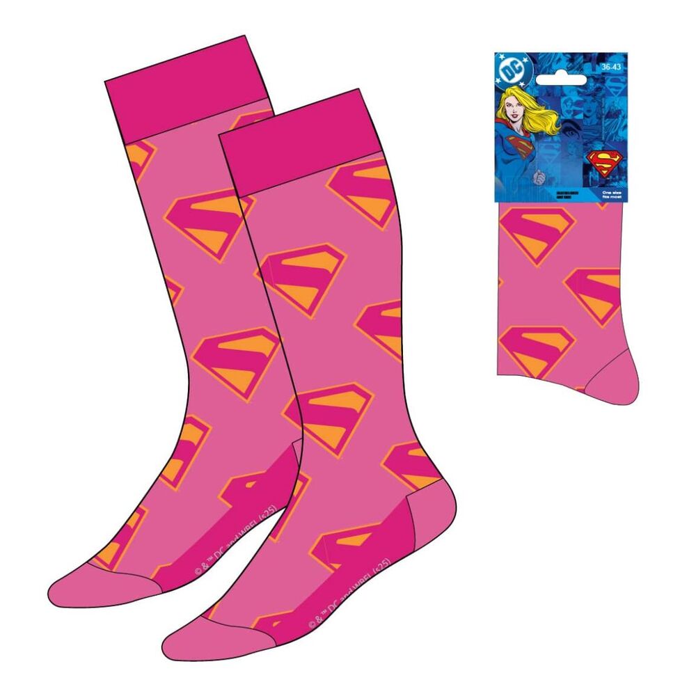 Calcetines Supergirl Superman DC Comics adulto