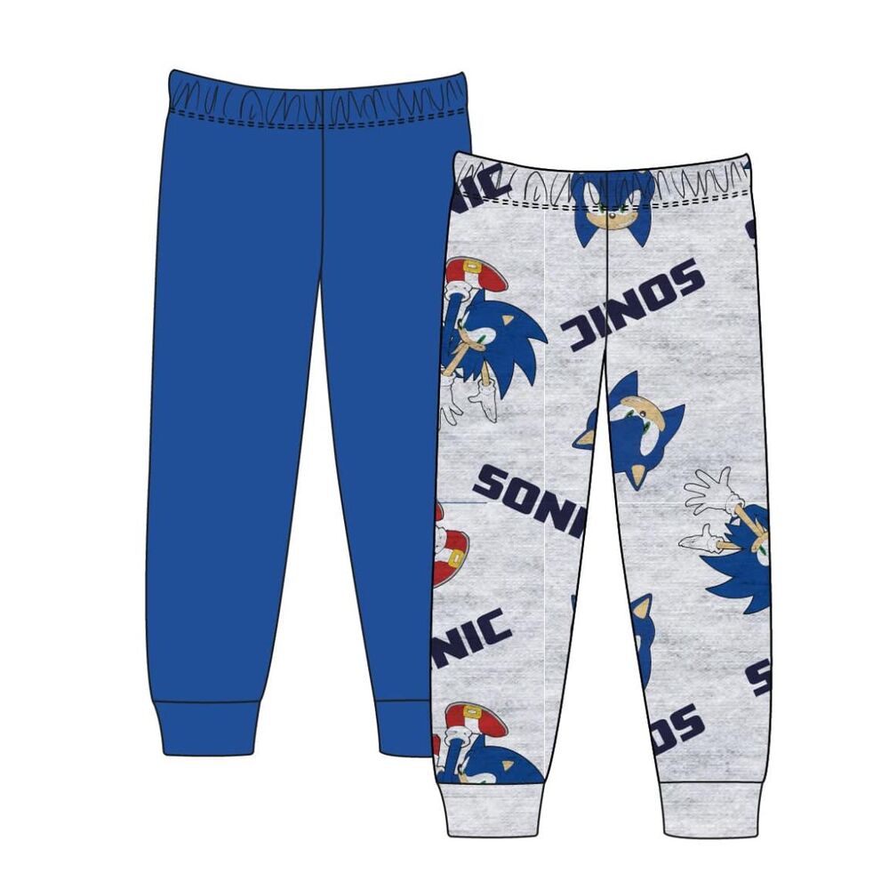 Set 2 pantalones Sonic the Hedgehog surtido