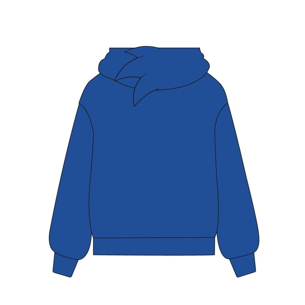 Sudadera capucha cremallera Sonic the Hedgehog