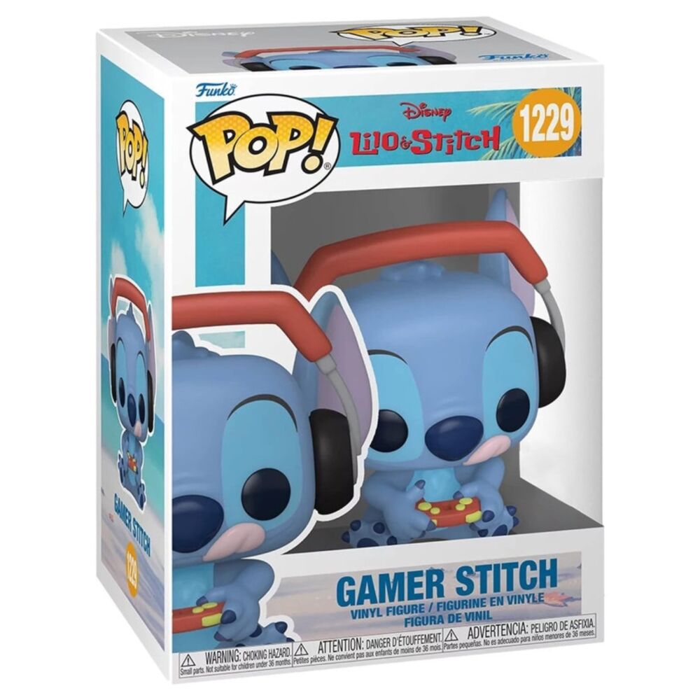 Figura POP Disney Stitch Gamer Stitch Exclusive