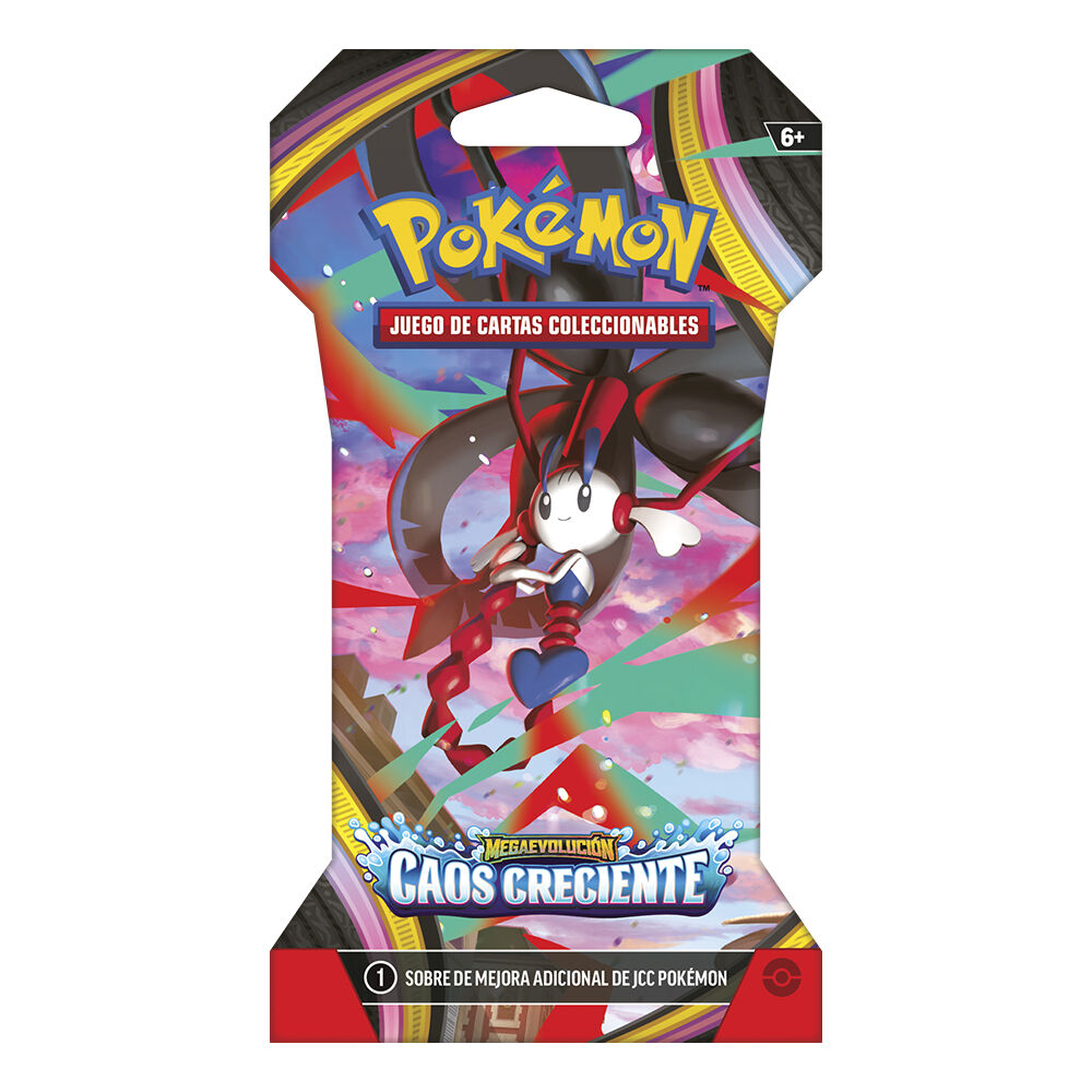 Sobre cartas Caos Creciente Megaevolucion Pokemon español surtido