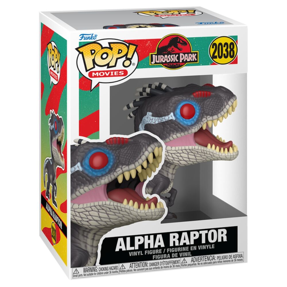 Figura POP Jurassic Park Alpha Raptor