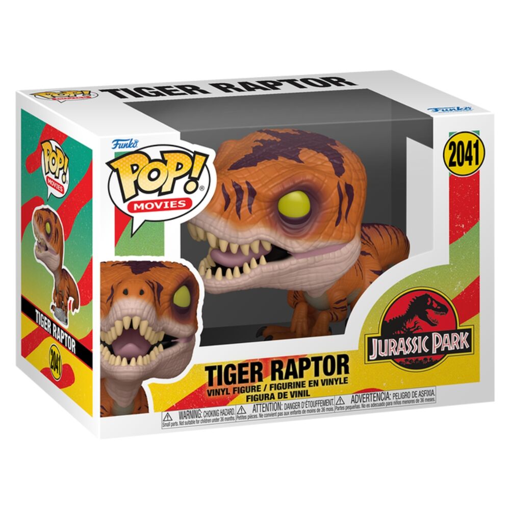 Figura POP Jurassic Park Tiger Raptor