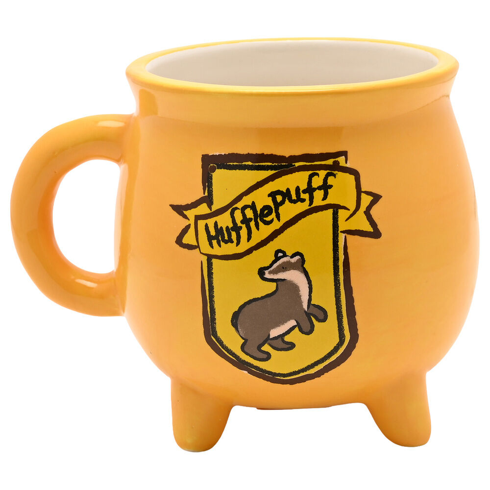 Taza caldero Hufflepuff Harry Potter 450ml