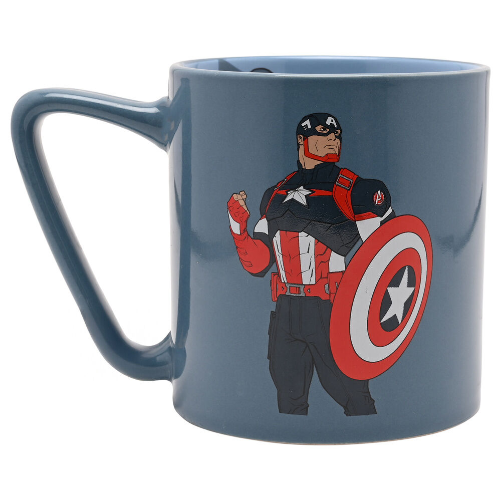 Taza Capitan America Marvel 500ml